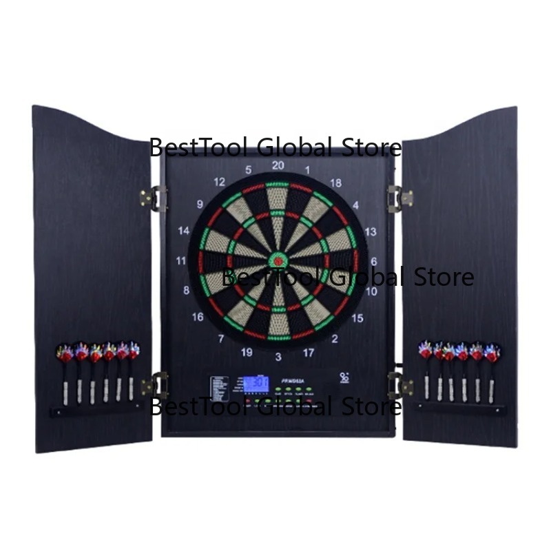 Electronic Dartboard Cabinet - Profesyonel LCD Ekranlı Lüks Kabinli Elektronik