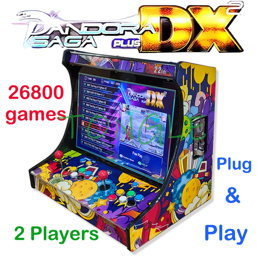 Trackball Controller Arcade - 2 Oyunculu Arcade Video Oyun Konsolu