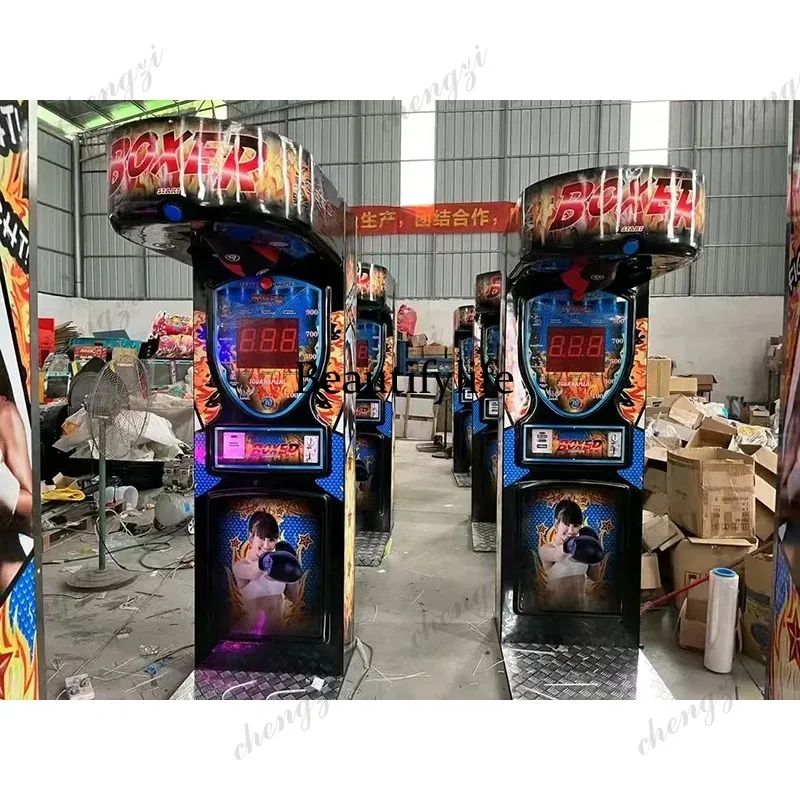 Boxing Machine Arcade - HR Kapalı Alan Sporları Boks Oyun