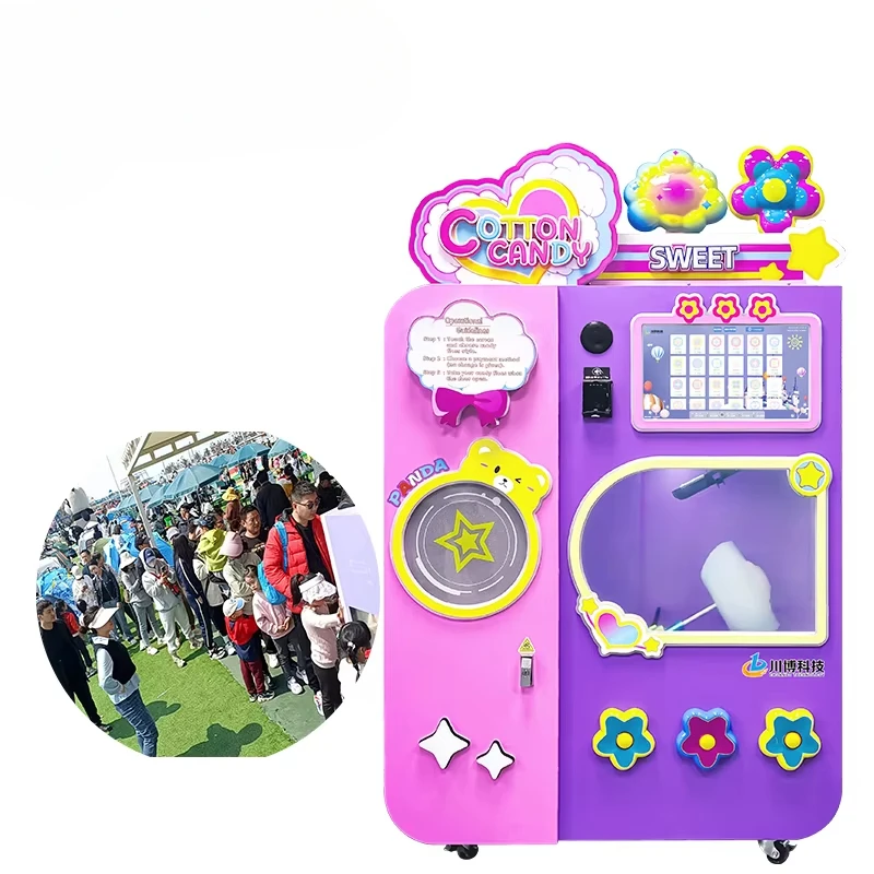 Candy Floss Machine - Özelleştirilmiş Pamuk Şeker Otomatı Son Model