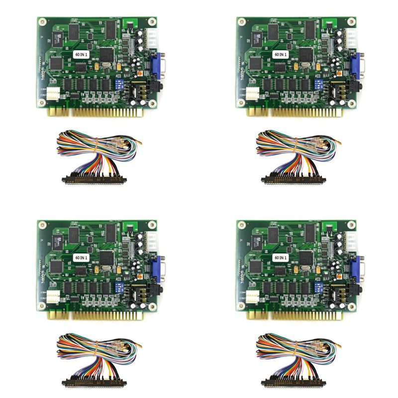 X64A-4X 60 In 1 Multicade PCB  - Usb Game Board Jamma incelemesi ve fiyatı