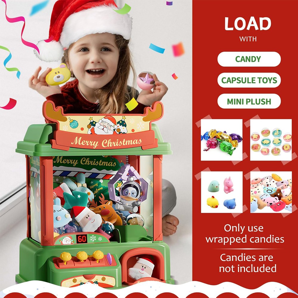Noel pençe makinesi çocuklar i - Arcade Vending & Laundry incelemesi ve fiyatı