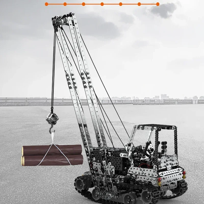 Kendin Yap Metal RC Vinç Elekt - Claw Crane Machine incelemesi ve fiyatı