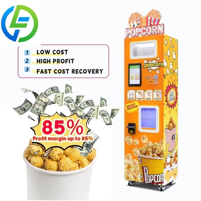 Özelleştirilmiş 7/24 Çalışan P - Popcorn Vending Machine incelemesi ve fiyatı