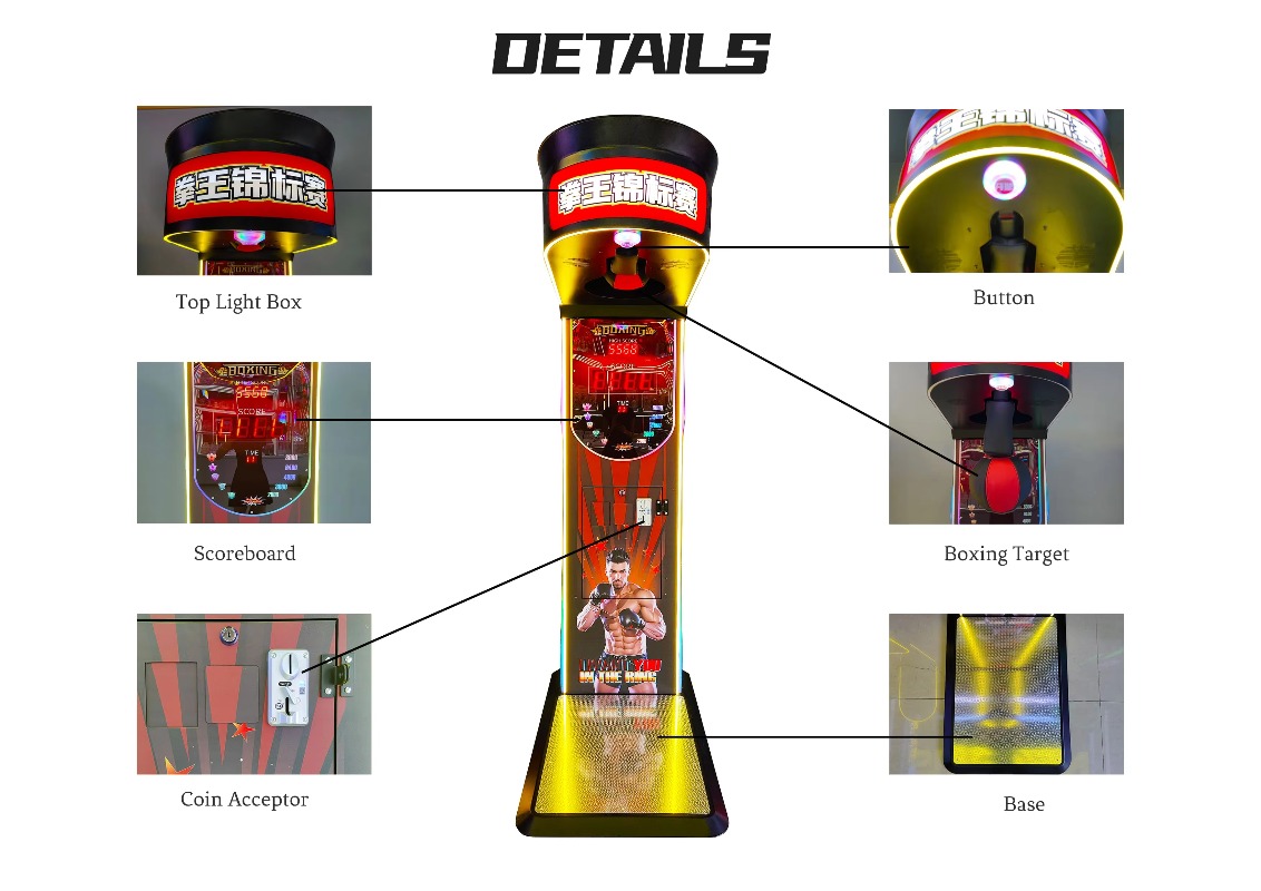 Sokak Eğlence Merkezi Jetonlu  - Boxing Machine Arcade incelemesi ve fiyatı