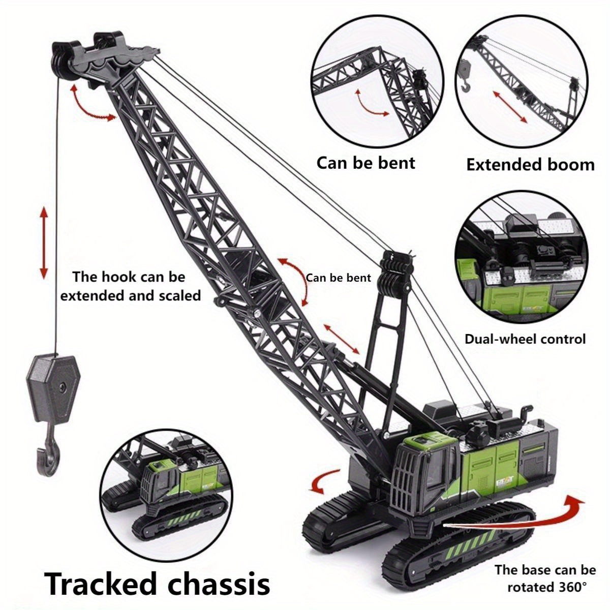 1/50 Ölçekli Döküm Alaşım İner - Claw Crane Machine incelemesi ve fiyatı