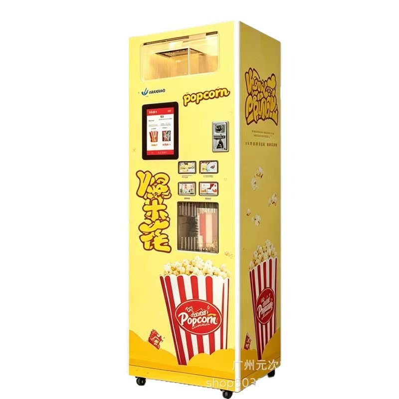 Otomatik Patlamış Mısır Otomat - Popcorn Vending Machine incelemesi ve fiyatı