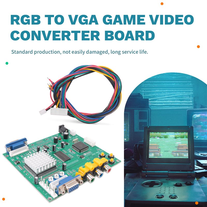 GBS8200 CGA/EGA/YUV/RGB'den VG - Usb Game Board Jamma incelemesi ve fiyatı