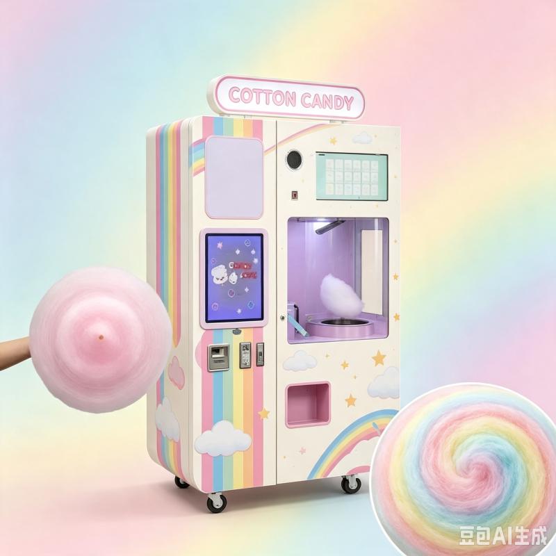 Özelleştirilmiş Otomatik Pamuk - Candy Floss Machine incelemesi ve fiyatı