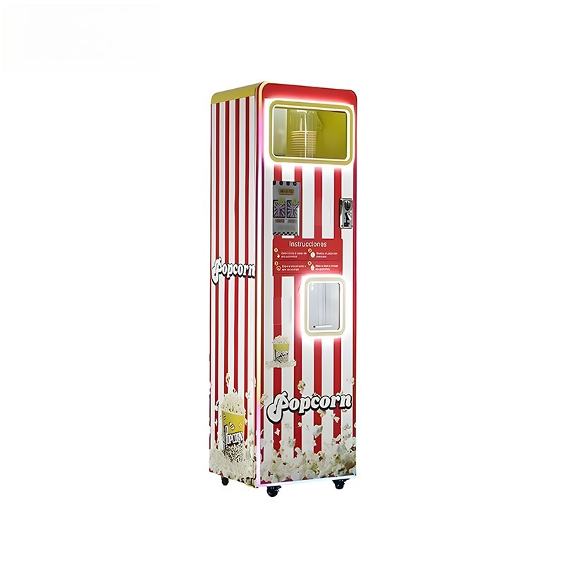 Otomatik Patlamış Mısır Otomat - Popcorn Vending Machine incelemesi ve fiyatı