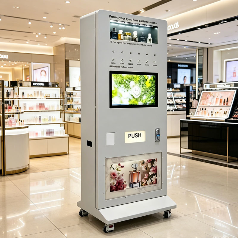 Parfüm Sprey Otomatı Nakitsiz  - Popcorn Vending Machine incelemesi ve fiyatı