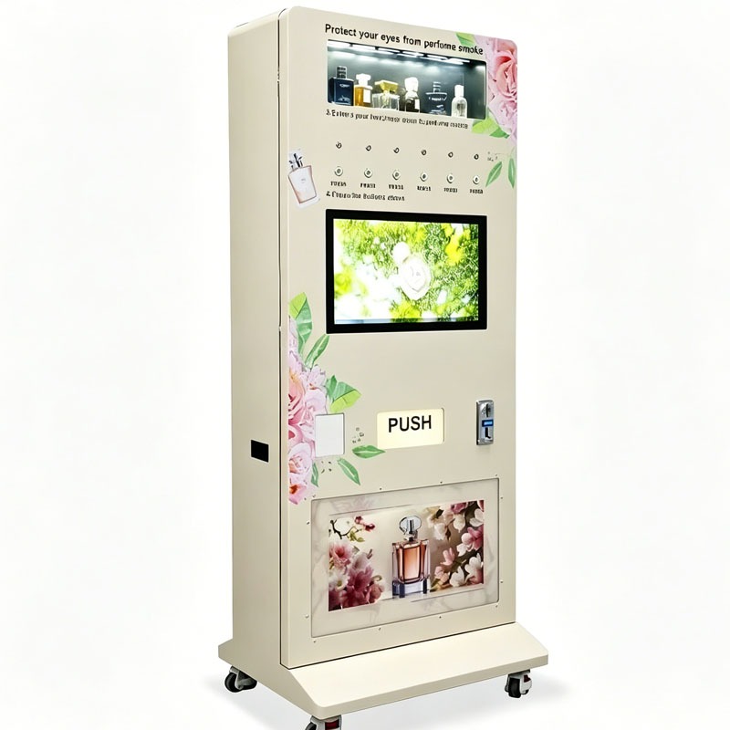 Parfüm Sprey Otomatı Nakitsiz  - Popcorn Vending Machine incelemesi ve fiyatı