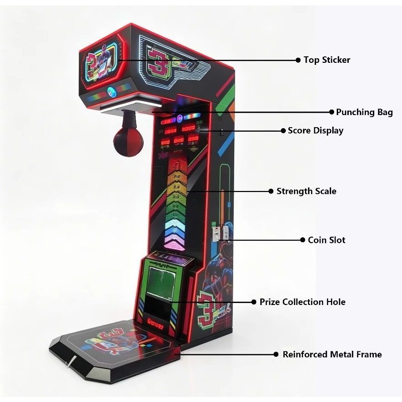 Ticari Oyun Salonları İçin Bok - Boxing Machine Arcade incelemesi ve fiyatı