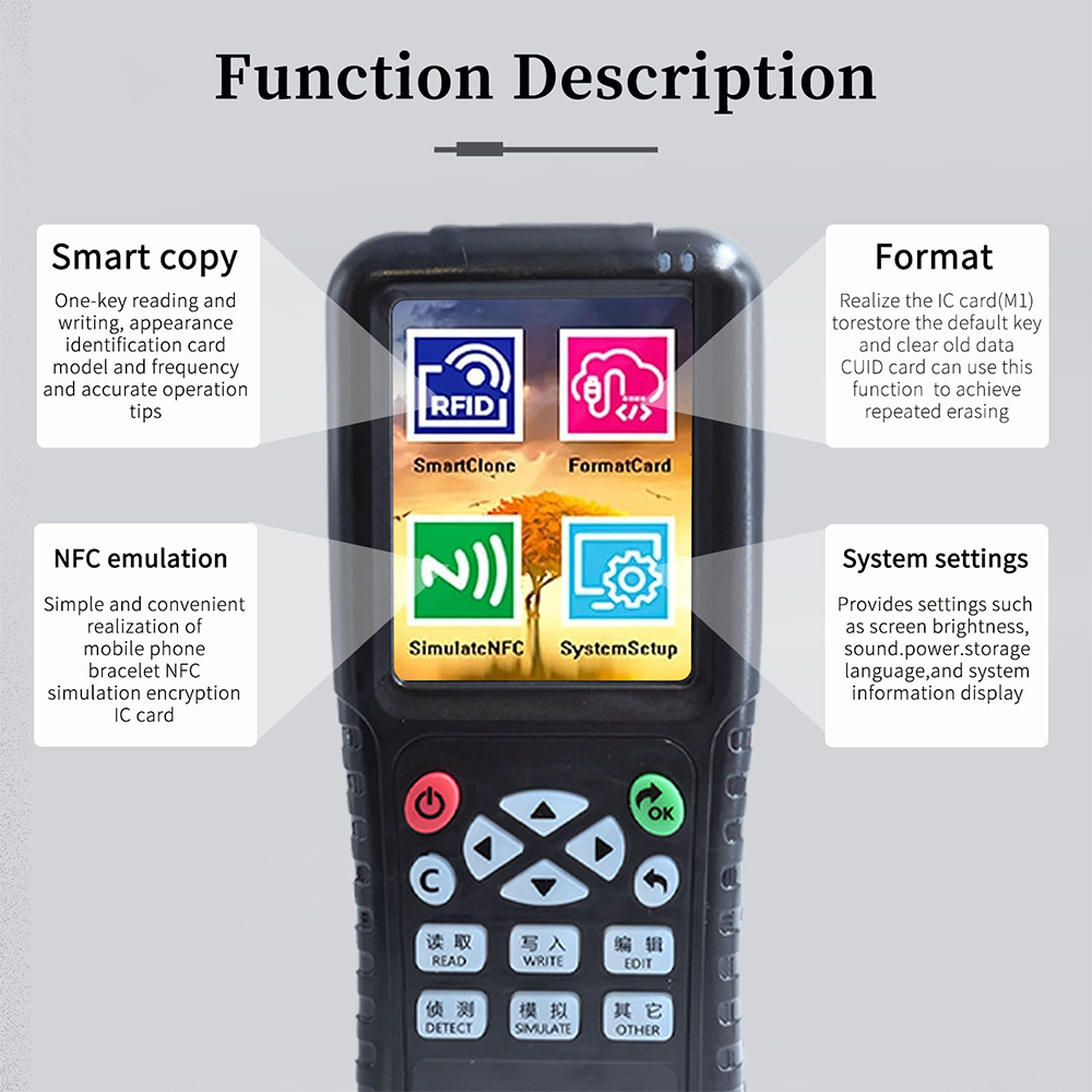 El Tipi RFID NFC Akıllı Kart O - Nfc Card Reader Vending incelemesi ve fiyatı