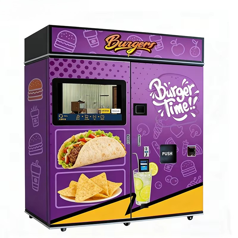 Özelleştirilmiş Fast Food Otom - Popcorn Vending Machine incelemesi ve fiyatı