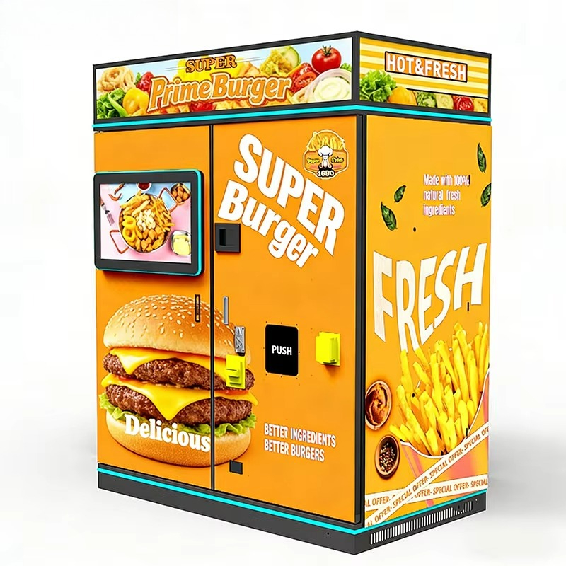 Özelleştirilmiş Fast Food Otom - Popcorn Vending Machine incelemesi ve fiyatı