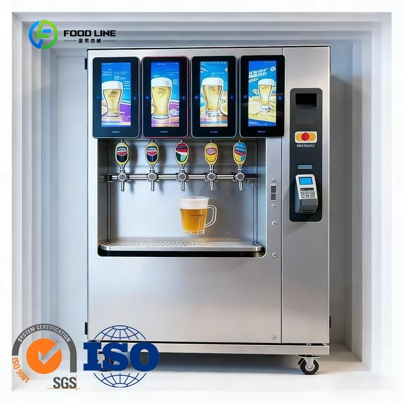 Self Servis Metal Bira Otomatı - Popcorn Vending Machine incelemesi ve fiyatı