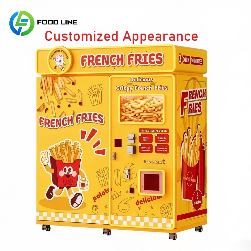 Tam Otomatik Patates Kızartmas - Popcorn Vending Machine incelemesi ve fiyatı