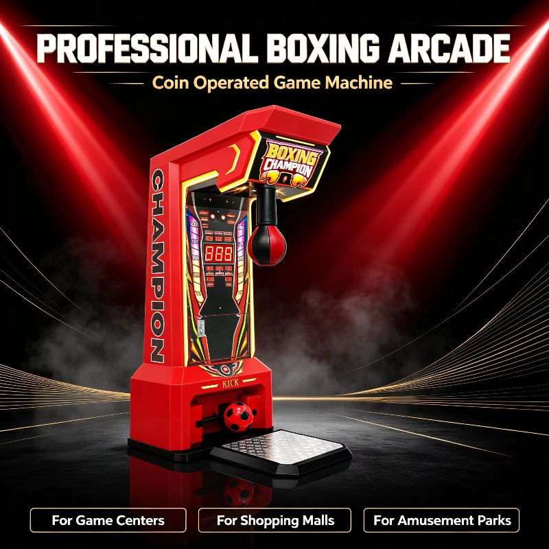 2'si 1 Arada Jetonla Çalışan B - Boxing Machine Arcade incelemesi ve fiyatı